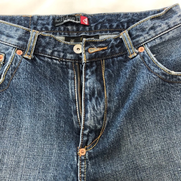 Boys Sz 18 Quick silver jean shorts - Picture 5 of 6